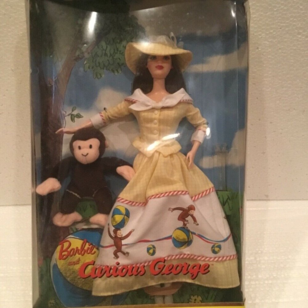 Barbie and Curious George 2001 Doll